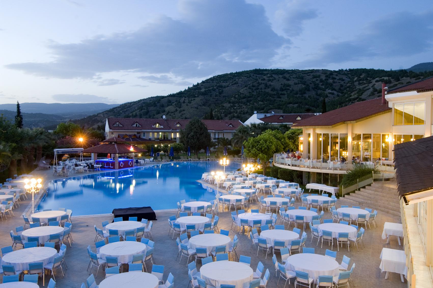 Lycus River Thermal Hotel Памуккале Экстерьер фото