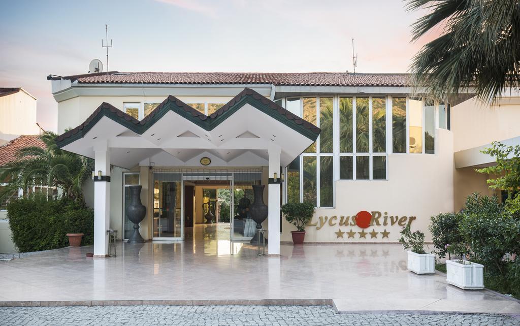 Lycus River Thermal Hotel Памуккале Экстерьер фото